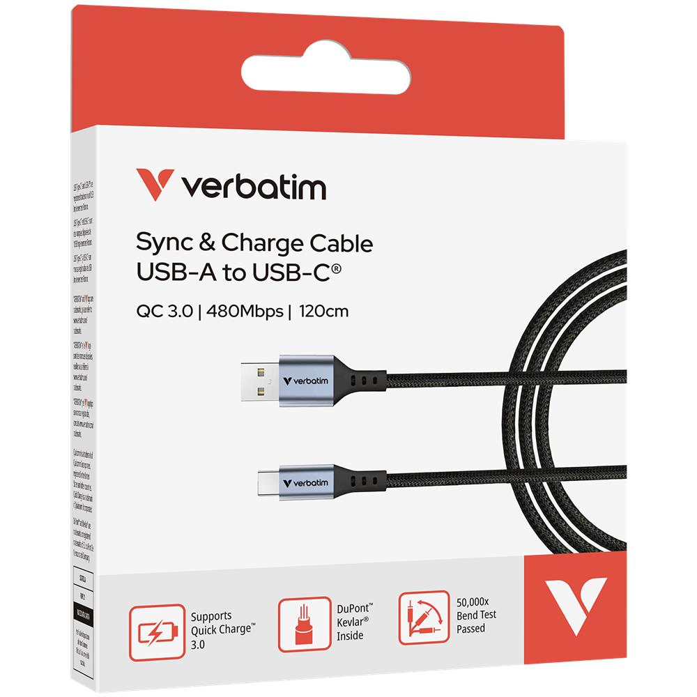 31843 cavo USB USB 2.0 1,2 m USB A USB C Nero - Foto 5