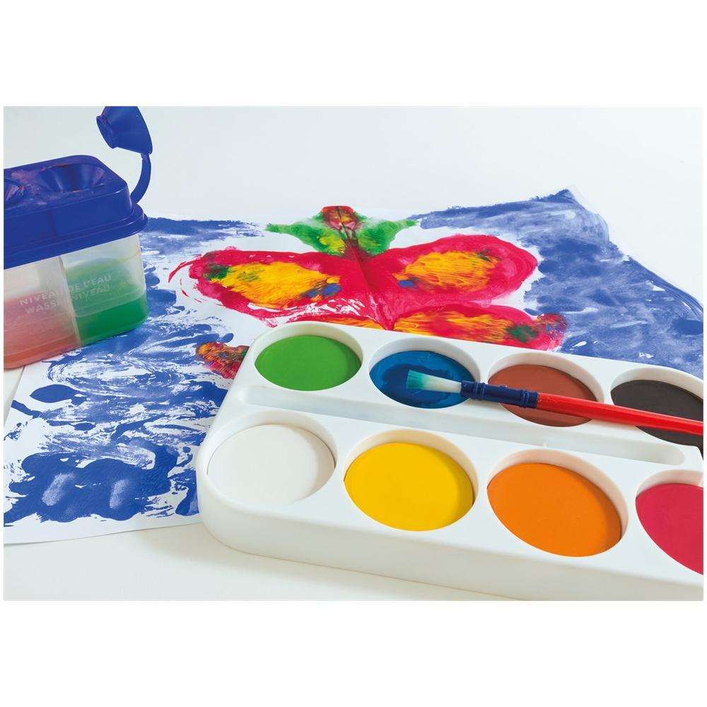 Recipiente per Acquerelli da 2 Parti Colore Blu - Foto 2