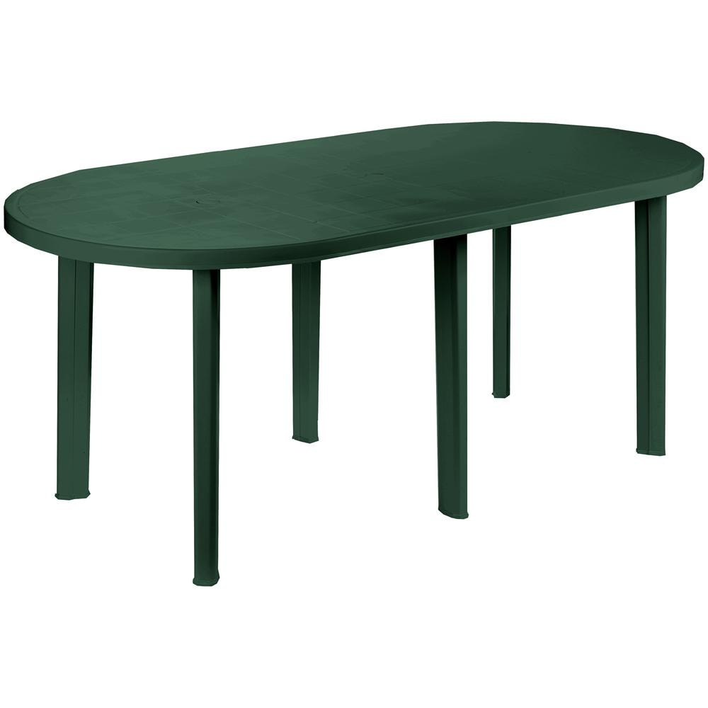Tavolo Ovale Verde - Modello Tavolo 180x90 - Foto 1