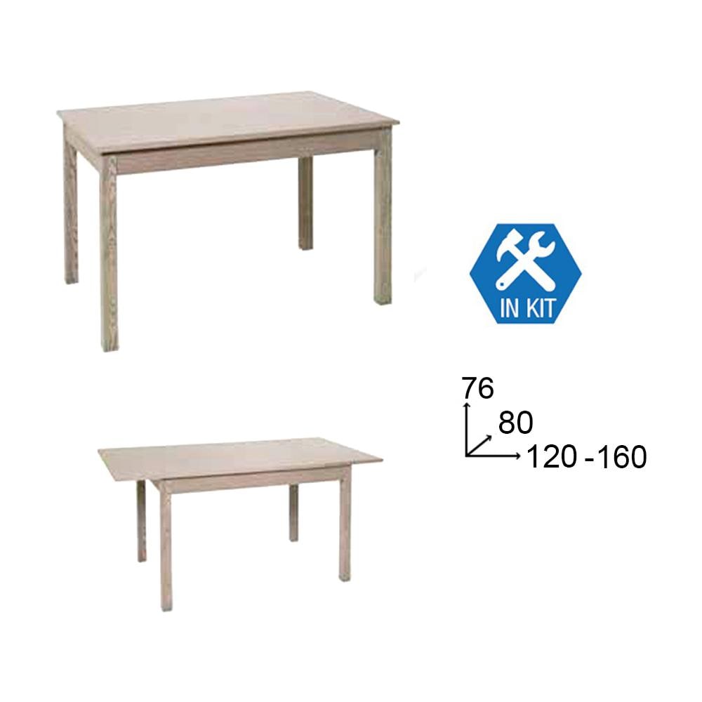 Tavolo Rettangolare Allungabile Olmo L120/160cm Firenze120 - Foto 2
