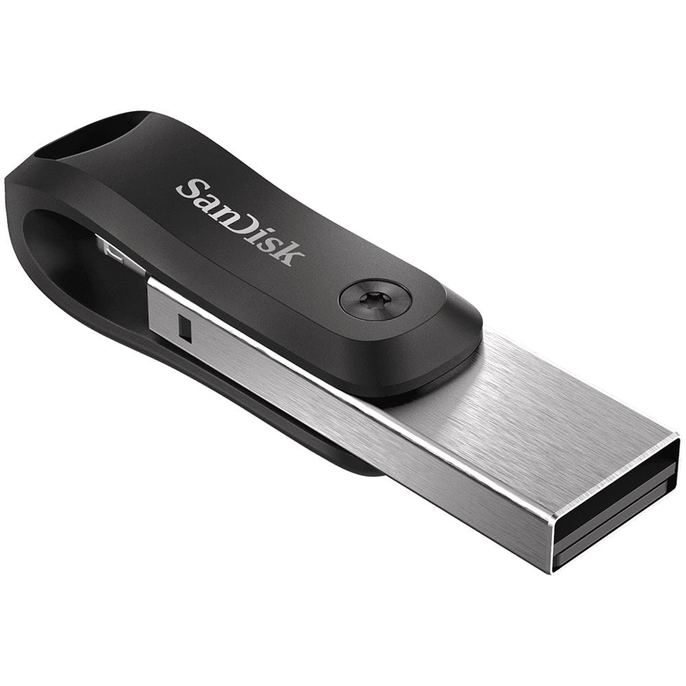 iXpand unità flash USB 64 GB USB Type-A / Lightning 3.2 Gen 2 (3.1 Gen 2) Nero, Argento - Foto 3