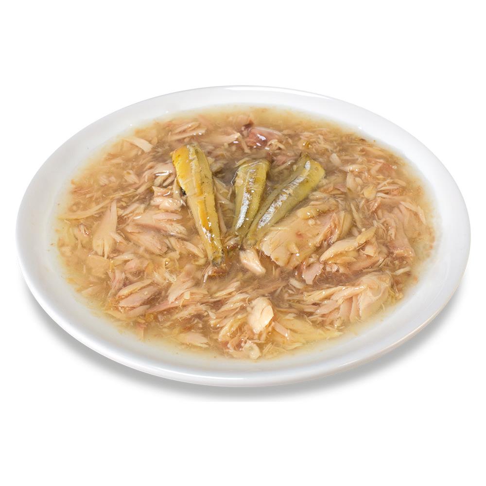 Atún Blanco En Salsa Con Anchoas 80 Gr - Foto 1