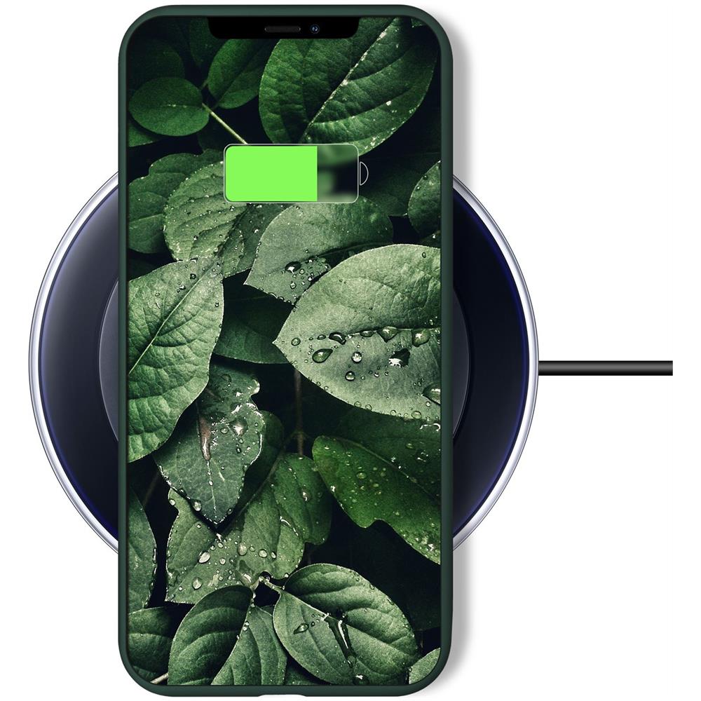 Minimalist Series, Cover In Silicone Per Iphone Xr, Verde Notte - Finitura Opaca, Custodia Sottile E Morbida In Tpu - Foto 2