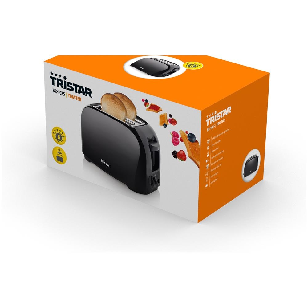 Tostapane BR-1025 a 2 Fette Potenza 800 W Colore Nero - Foto 10