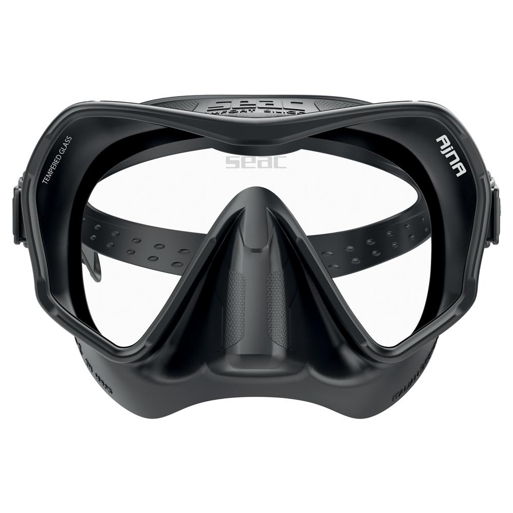 Seac Maschera Ajna Trasparente Nero - Foto 2