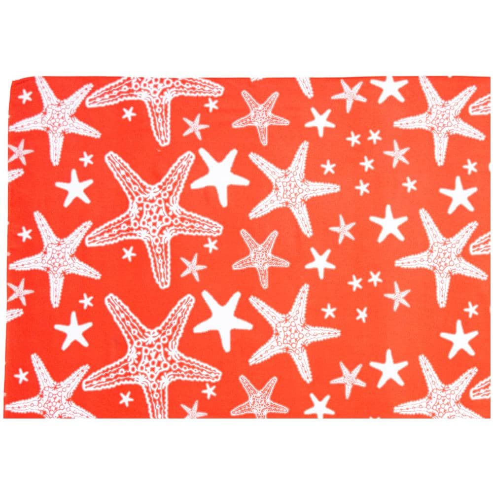 Telo Mare Microfibra Da Lettino Con Cuscino E Tasche Modello Miami Arancio   - Foto 2