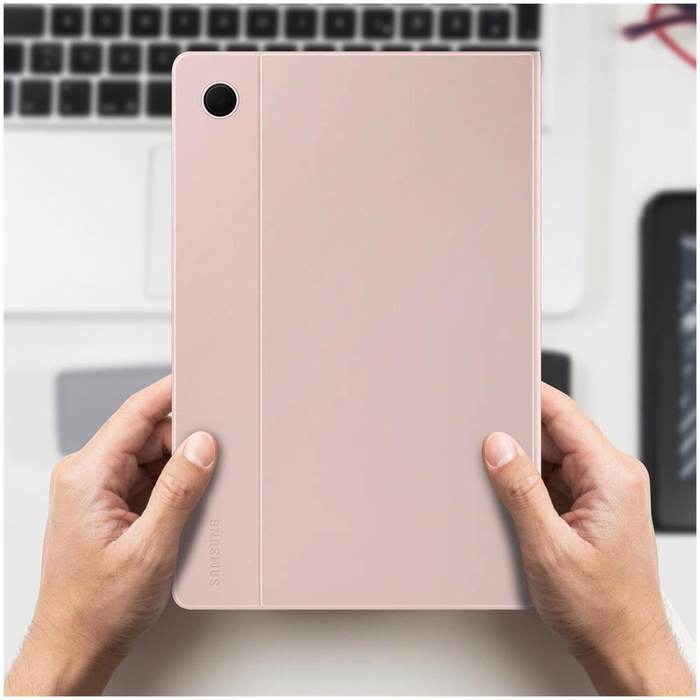 Custodia Per Galaxy Tab A8 10.5 Originale Book Cover Supporto Video Pink - Foto 2