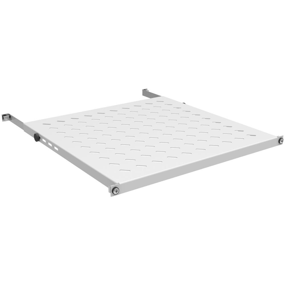 Mensola Per Rack 19'' 350-450 Mm 0.5u Grigio 4 Punti - Foto 1