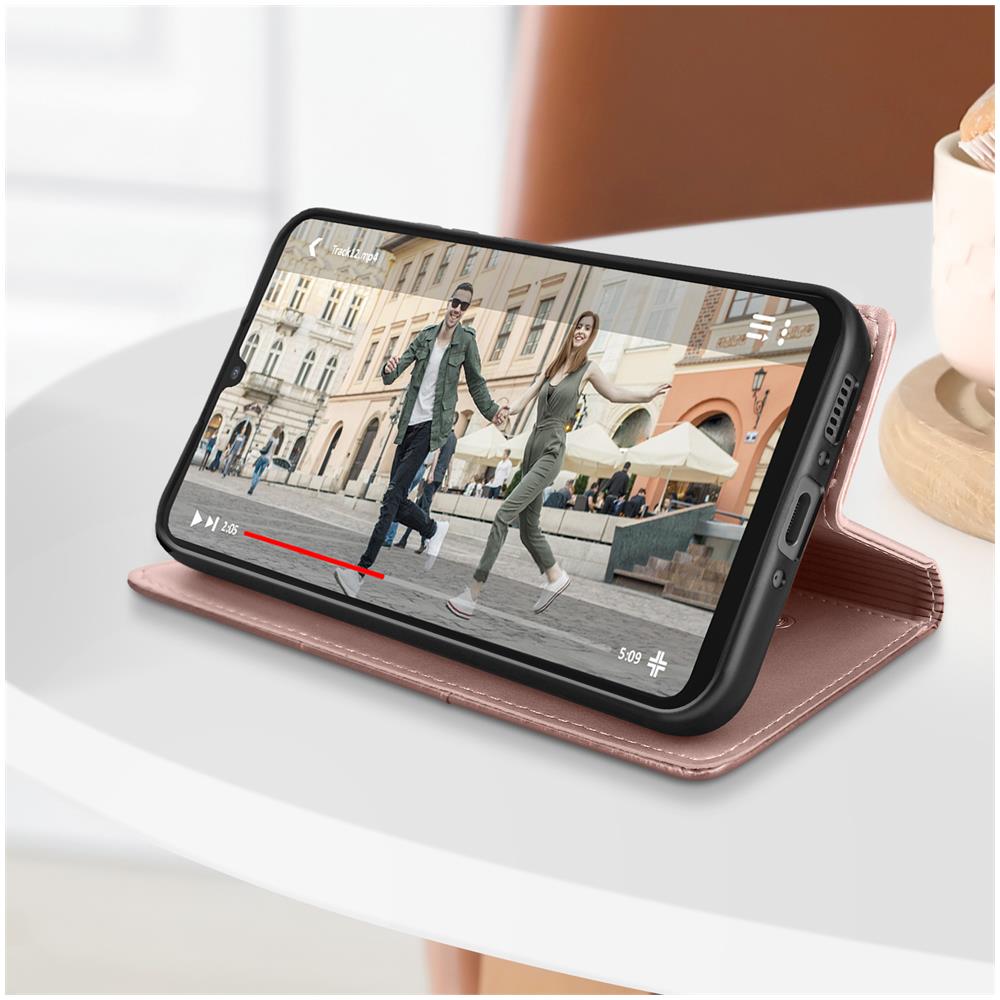 Custodia Per Samsung Galaxy A34 5g Con Portafoglio E Chiusura Magnetica Rosa - Foto 2