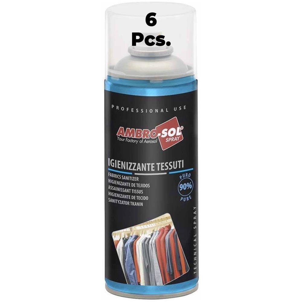 6 Pezzi Igienizzante Spray Tessuti Vestiti Disinfettante Non Macchia - Foto 1