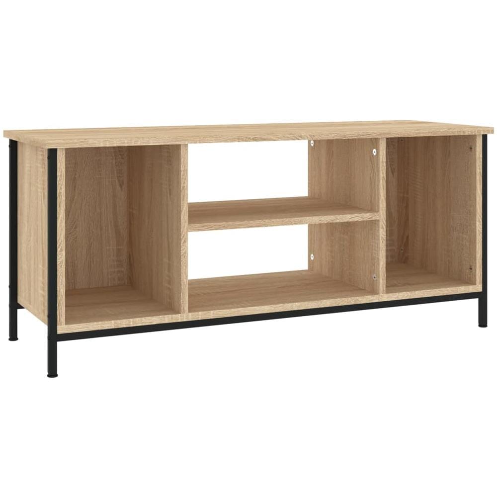 Mobile Porta Tv Rovere Sonoma 102x35x45 Cm In Legno Multistrato - Foto 1