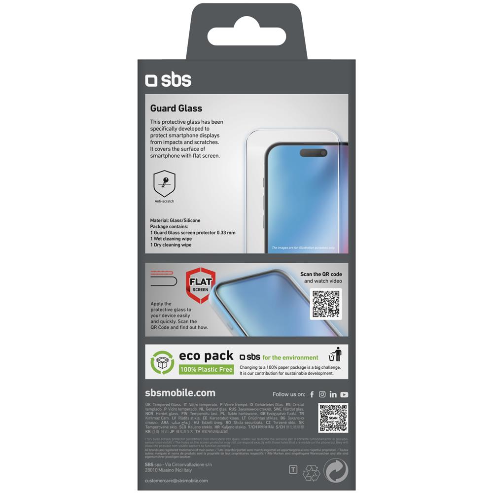 TESCRGLIP1661P protezione per lo schermo e il retro dei telefoni cellulari Pellicola proteggischermo trasparente Apple 1 pz - Foto 3