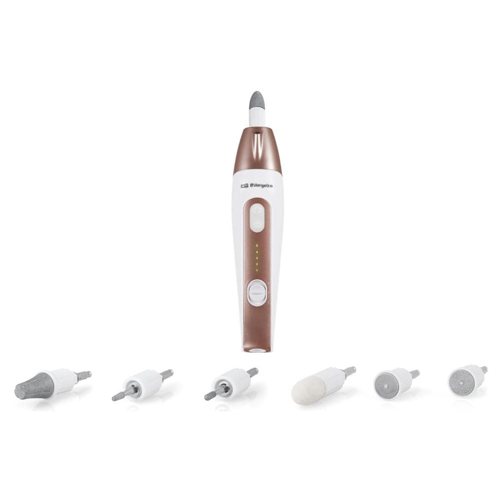 SET 5600 strumento per manicure /pedicure Marrone, Bianco - Foto 1