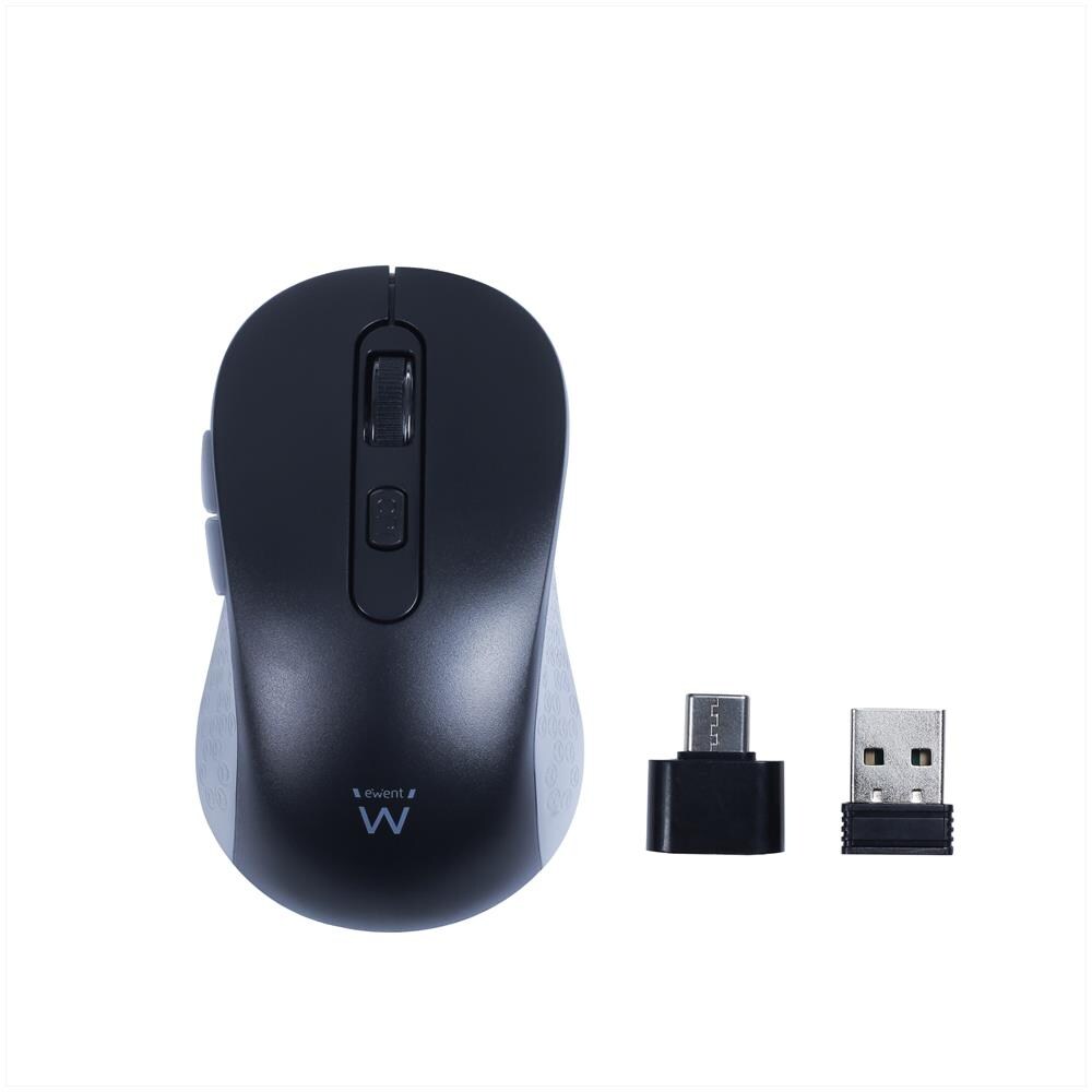 Mouse Wireless 2.4 GHz USB-A tasti silenziosi e adattatore Type-C - Foto 1