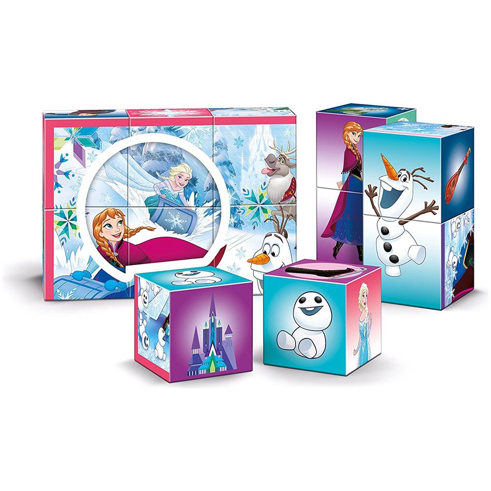 Puzzle Cubi 12 Pezzi Frozen - Foto 2