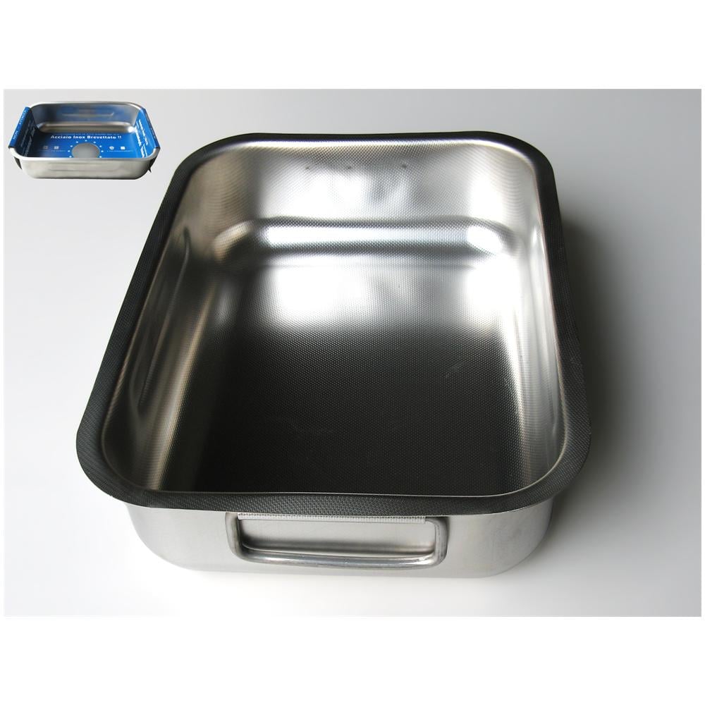 Teglia Rettangolare Alta Nonstick 35 Preparazione Cibi - Foto 1