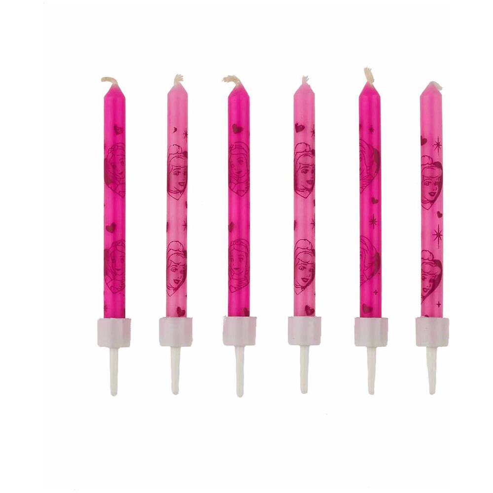 Confezione 12 Candeline Disney Princess Taglia Unica - Foto 1
