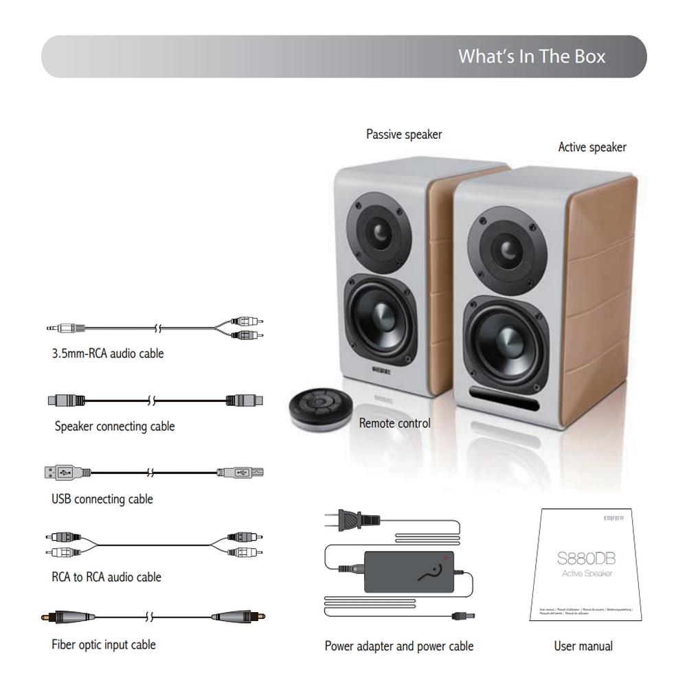 Coppia di Casse Attive Bass Reflex Due Vie Potenza 88 Watt Bluetooth USB / OtticoCoassiale / PC / AUX Colore Legno / Bianco - Foto 7