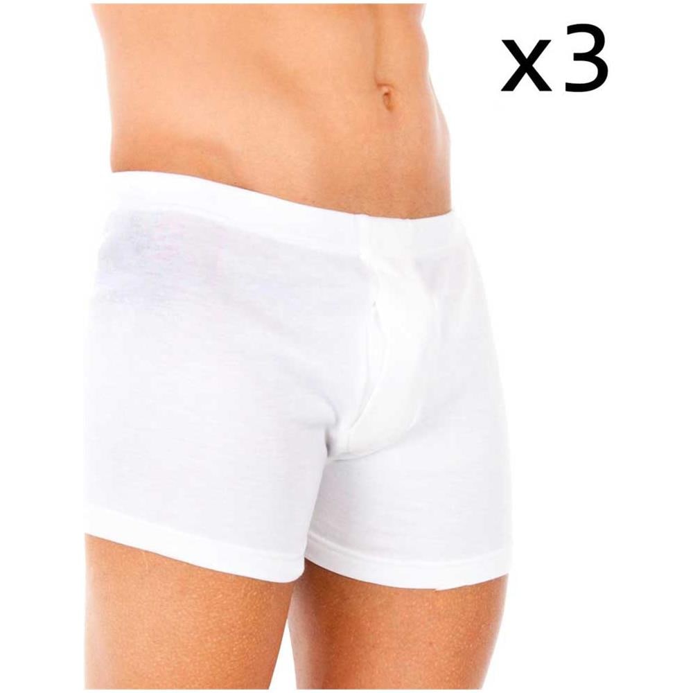 Intimo 0877 Pack 3 Boxers Thermal Abbigliamento Uomo 48 - Foto 1