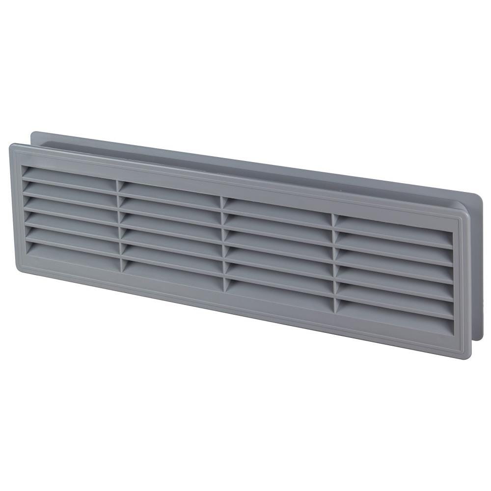 120x440mm Interno Porta Griglia Di Ventilazione Griglia Sfiato Aria Collare Colore Grigio - Foto 1