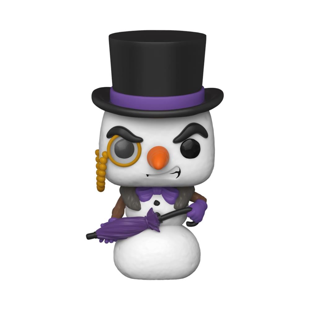 Dc Holiday Pop! Heroes Vinyl Figure Penguin Snowman 9 Cm - Foto 1