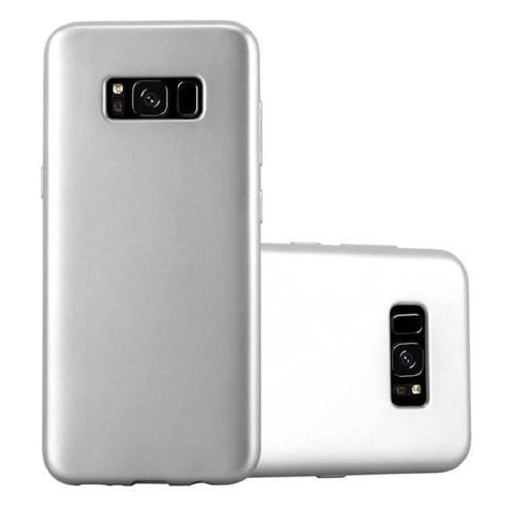 Custodia Compatibile Con Samsung Galaxy S8 In Argento Metallico - Coperchio Protettivo In Silicone Tpu Flessibile - Foto 1