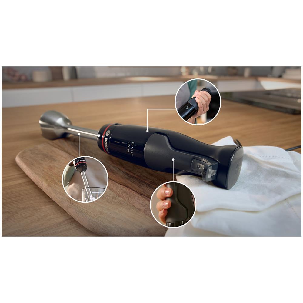 Serie 4 MSM4B610 frullatore 0,6 L Frullatore ad immersione 1000 W Antracite, Nero - Foto 2