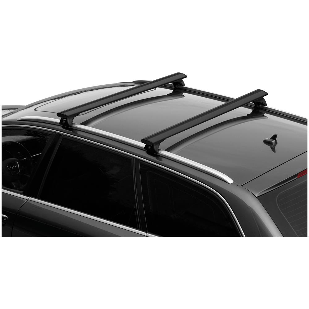 Silenzio Black In-rail, Set Completo Barre Portatutto In Alluminio - S - Evos Ia - Foto 2