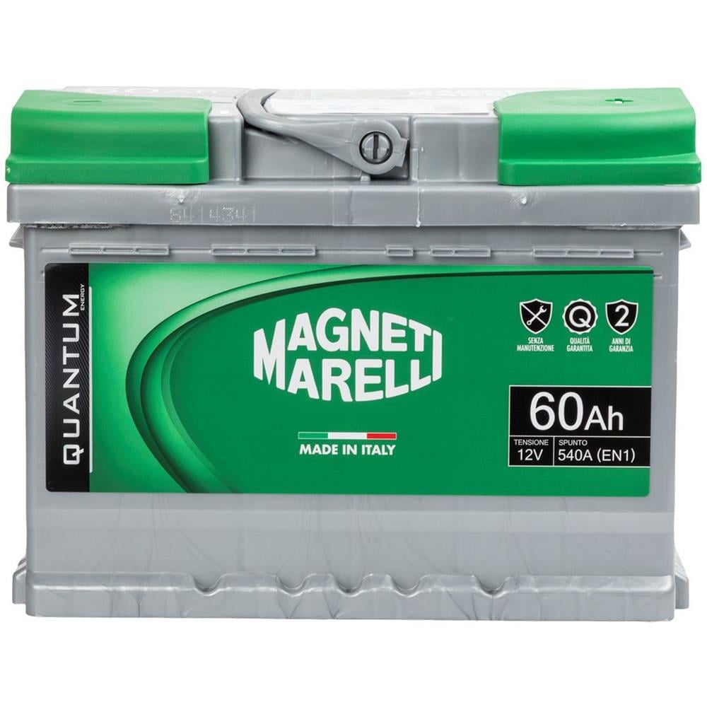 Magneti Marelli Batteria Per Auto 60ah 12v 540a En1 Per Cassetta L2b - Foto 1