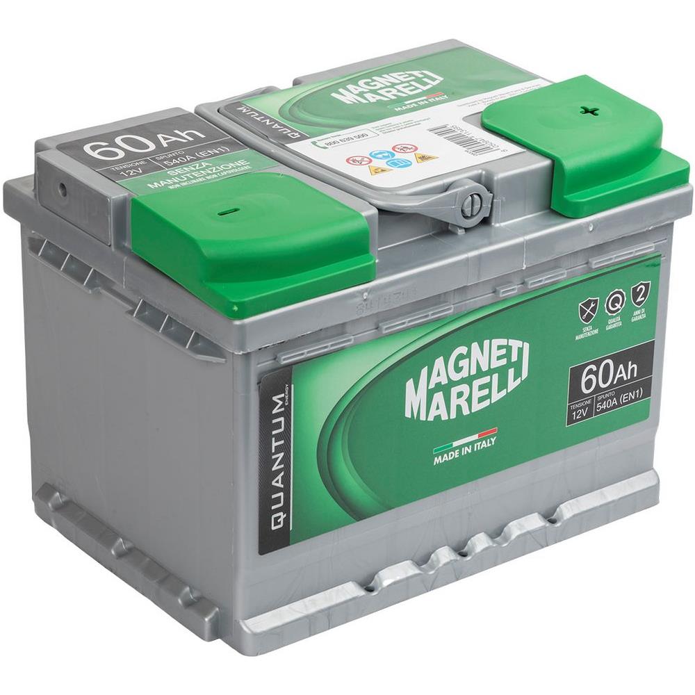Magneti Marelli Batteria Per Auto 60ah 12v 540a En1 Per Cassetta L2b - Foto 3