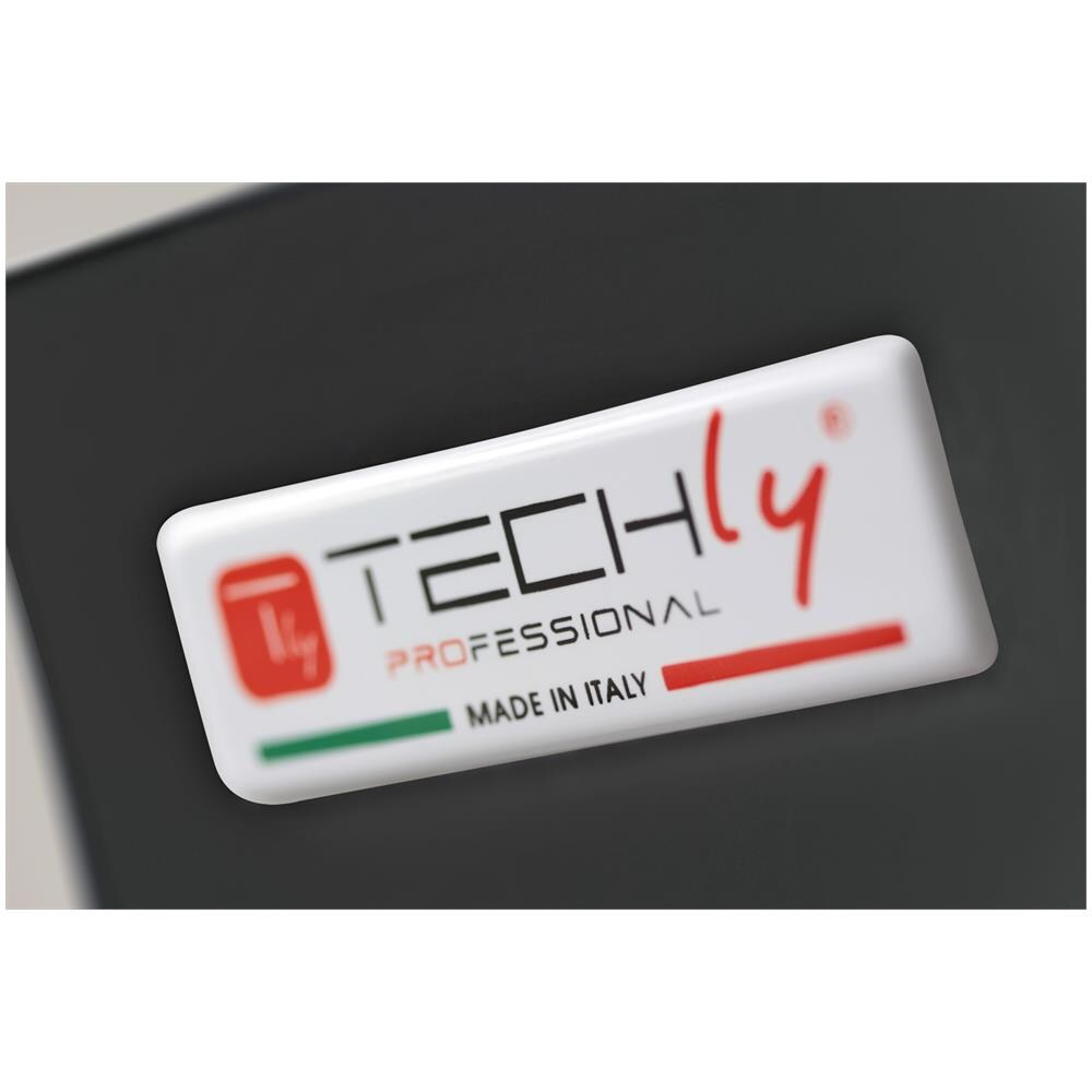 I-CASE EC-1230G - Armadio Rack 19'' Flat a muro p. 30cm 12 unità sezione unica Grigio - Foto 9