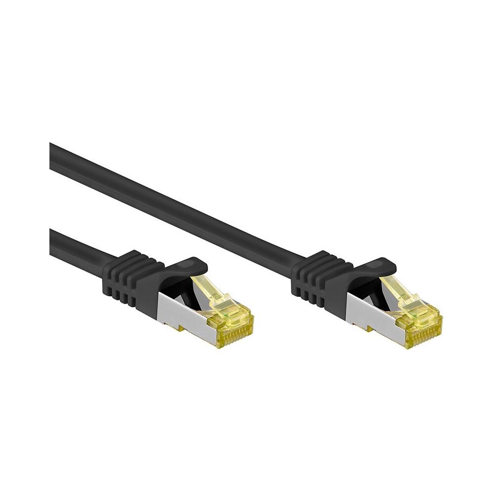 ICOC R7-7SS-200-BK - Cavo Patch Cat. 7 Plug RJ45 6A S / FTP LSZH 20m Nero - Foto 2
