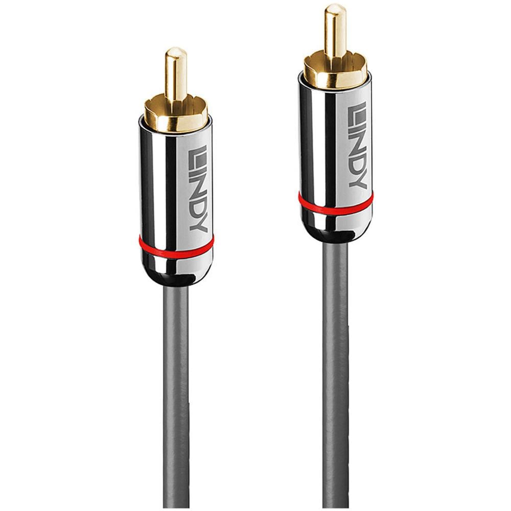 35339 Cavo Audio 1 M Rca Antracite (1m Digital Audio Cabel, Cromo - Line - Warranty: 120m) - Foto 1