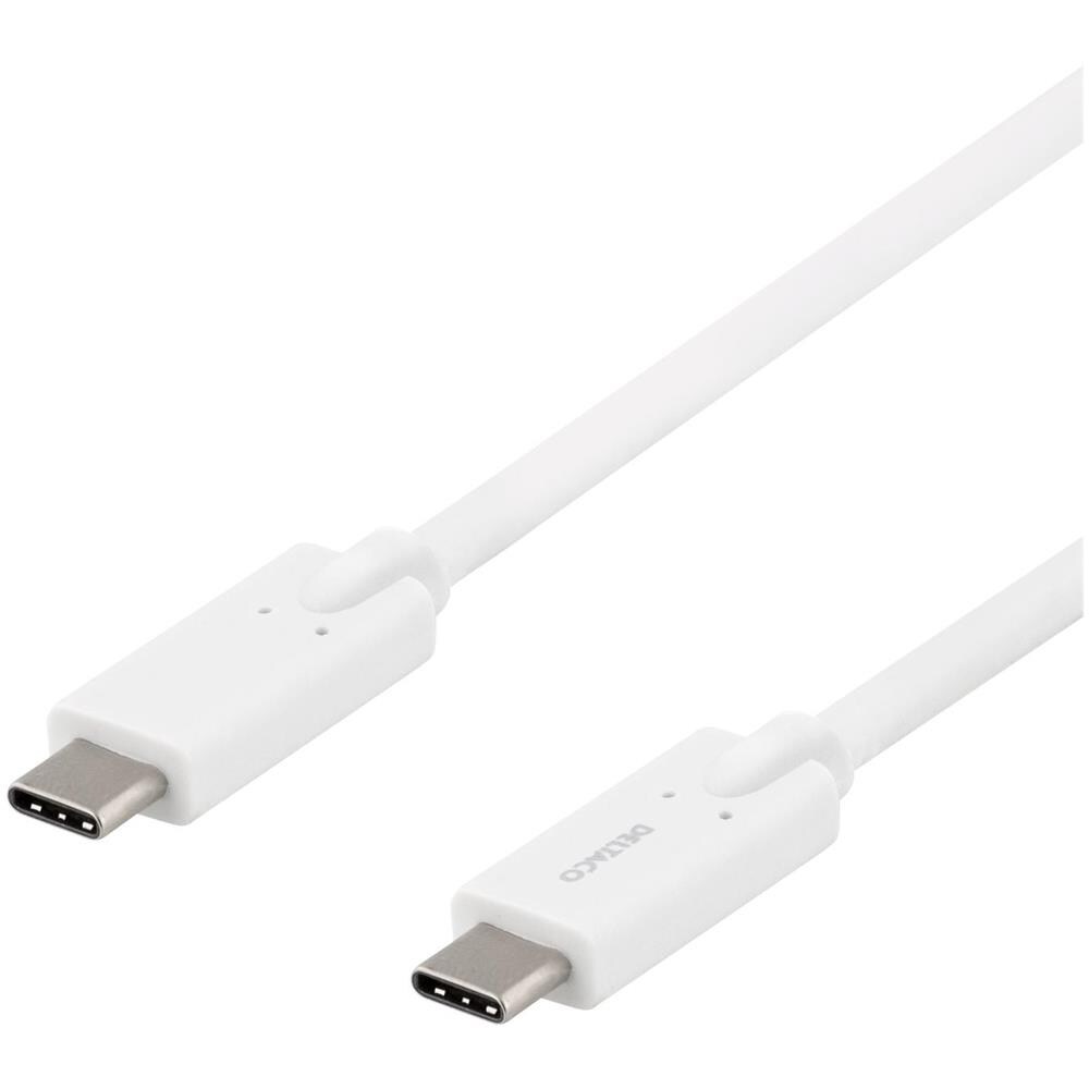 Usb-c - Cavo Usb-c, 5gbit / s, 5a, 2m, Bianco - Foto 1