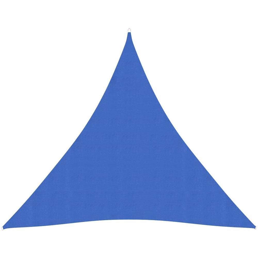 Vela Parasole 160 g / m² Blu 3x3x3 m in HDPE - Foto 1