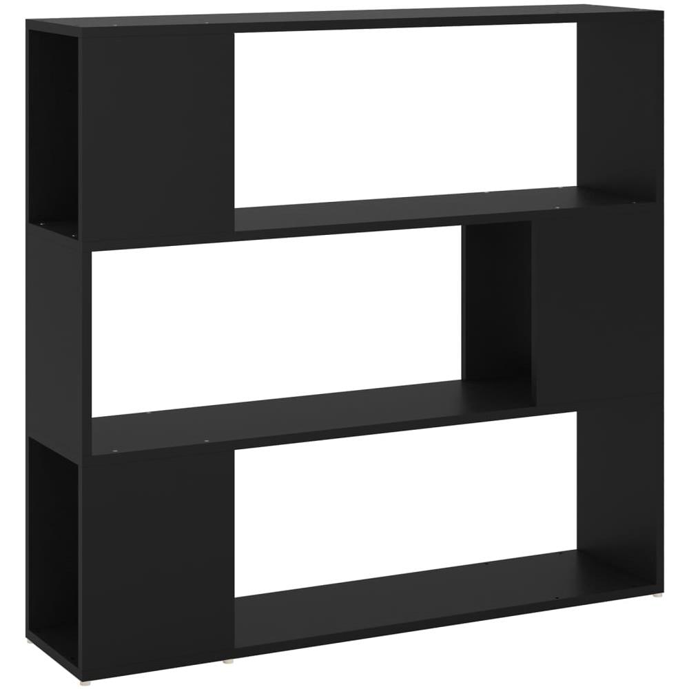 Libreria /Divisorio Nera 100x24x94 cm - Foto 1