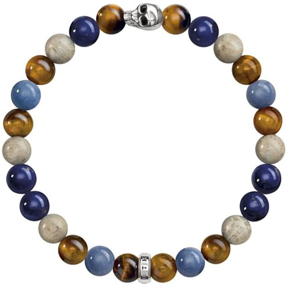 Bracciale Elastico Da Uomo Argento Sterling 925 2021 - Foto 1