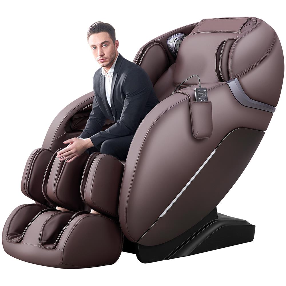 Poltrona Massaggiante Smart Irest A303 Sl Track Rulli Robotici 3d - Marrone - Foto 1