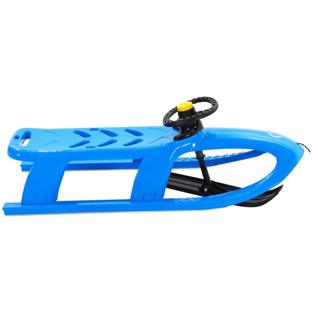Slittino Con Volante Blu 102,5x40x23 Cm In Polipropilene - Foto 3