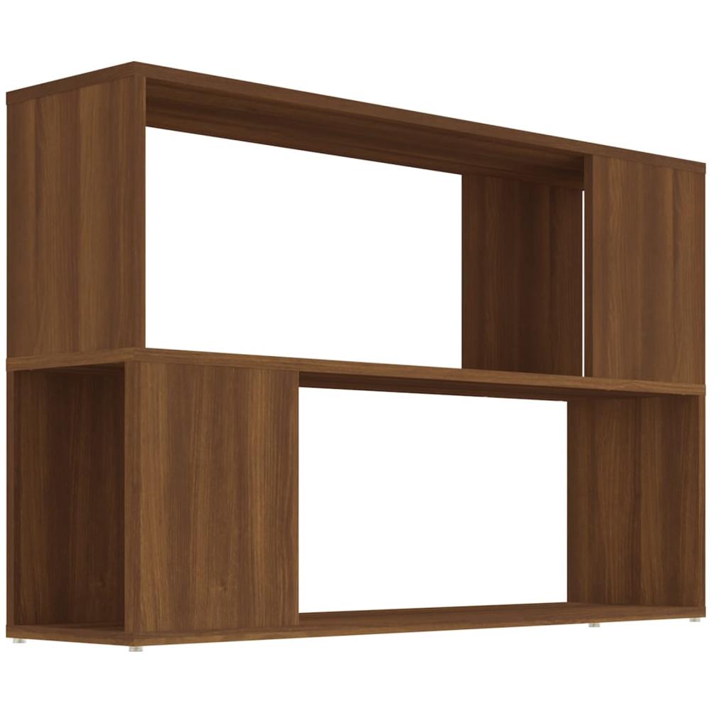 Libreria Rovere Marrone 100x24x63 Cm In Legno Multistrato - Foto 2