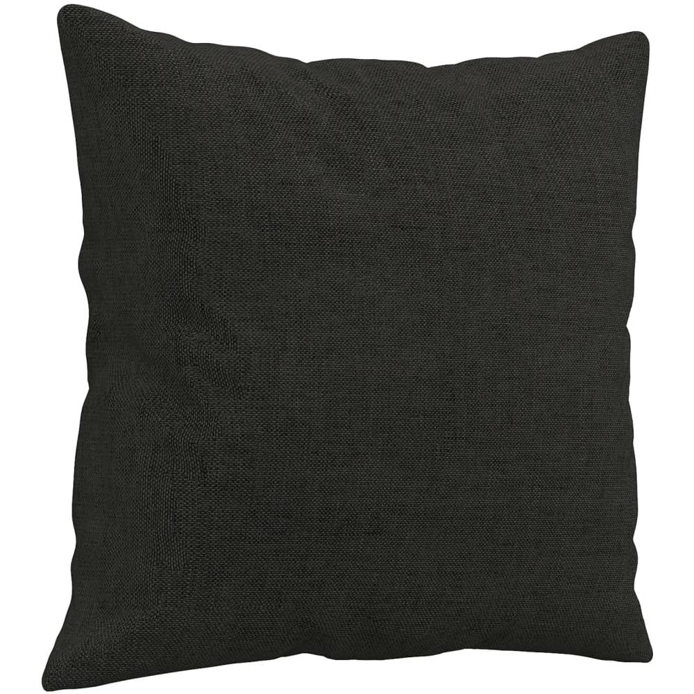 Cuscini Decorativi 2 Pz Nero 40x40 Cm In Tessuto - Foto 5