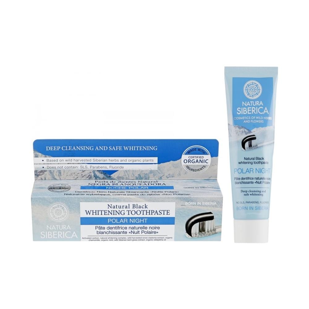 Dentifricio Nero Sbiancante Naturale Polar Night 100 Pr - Foto 1
