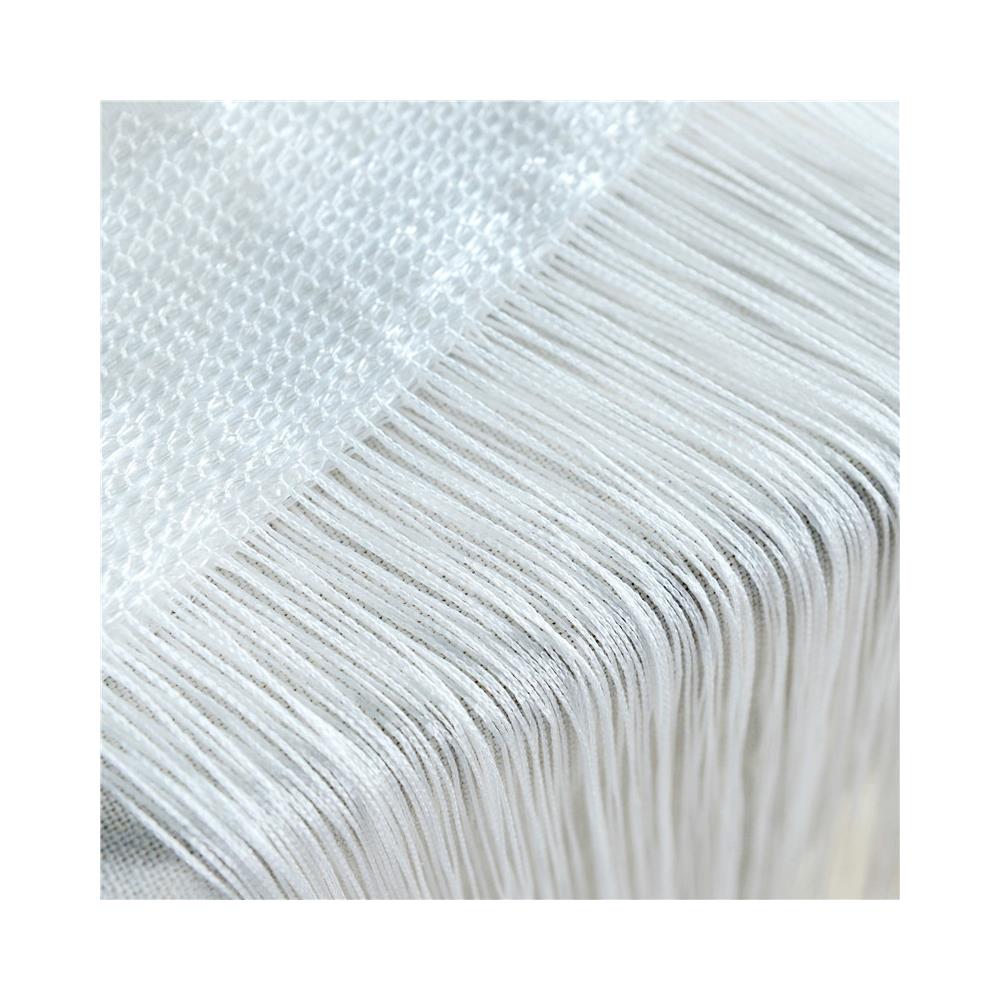 Tenda Con Frange 100x200 Cm 1 Paio White - Foto 1