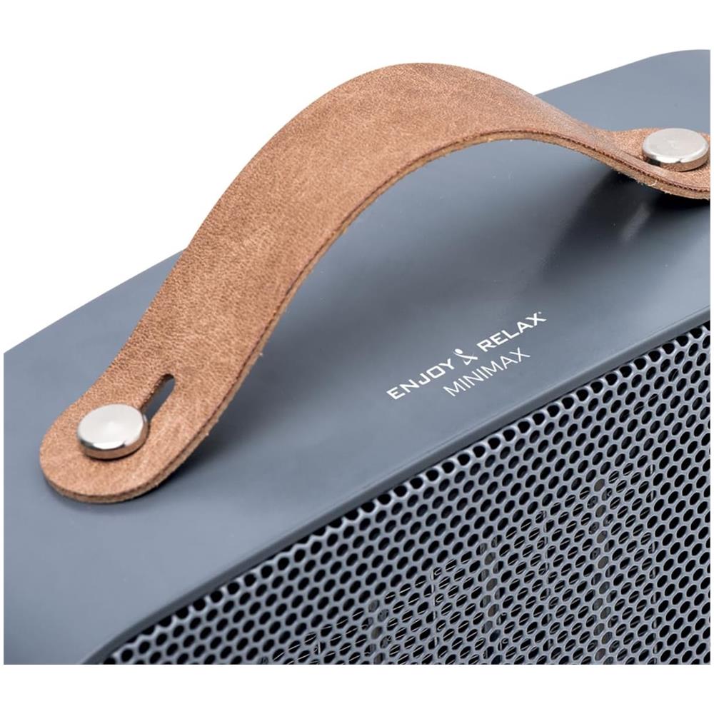 Termoventilatore MINI MAX in Ceramica con Potenza 1500 W Colore Grigio - Foto 8