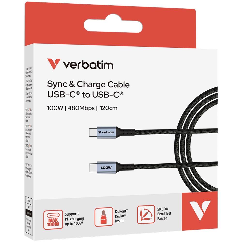 31846 cavo USB USB 2.0 1,2 m USB C Nero - Foto 6