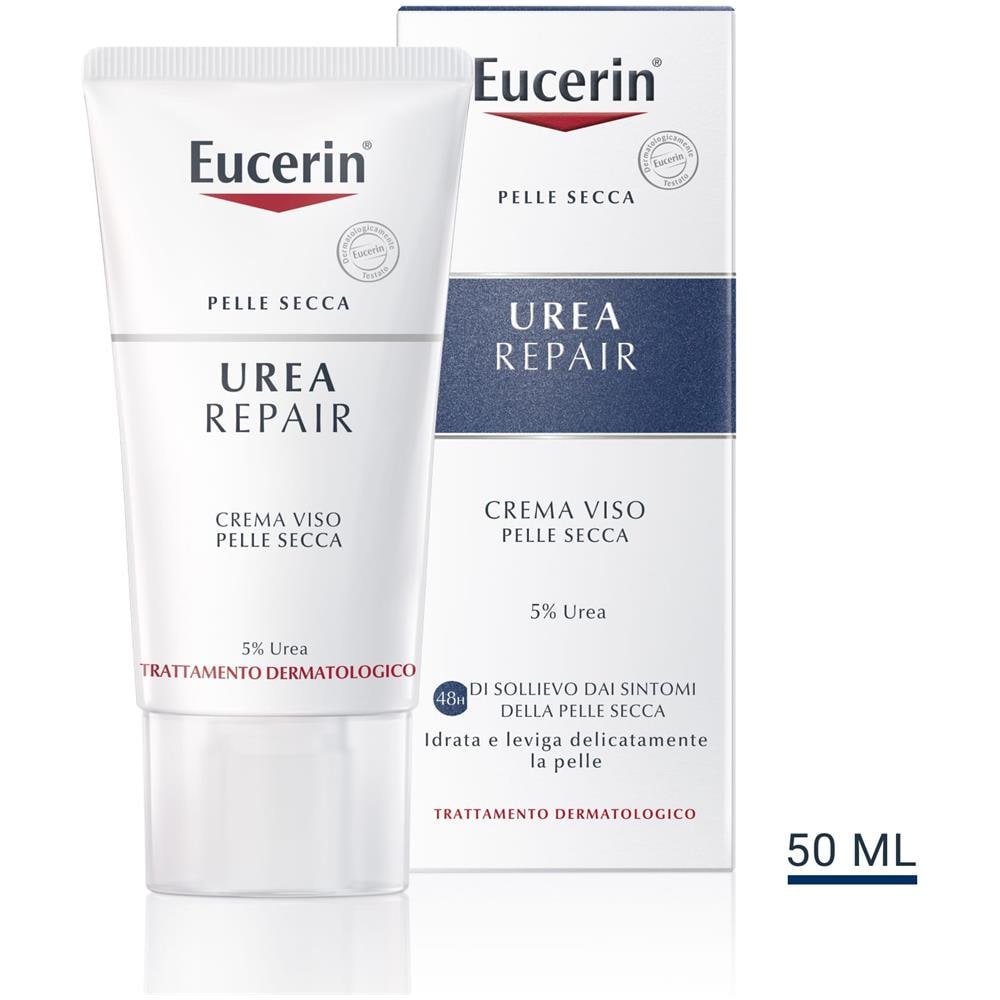 Eucerin Urearepair Crema Viso 5% Urea 50 ml - Foto 1