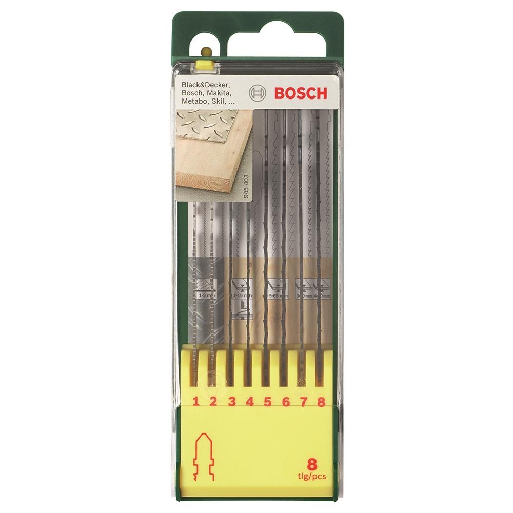 Set 8 lame per Legno Metallo e Plastica 2607019458 - Foto 1