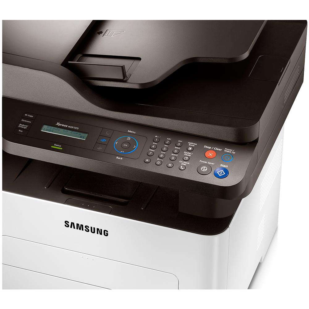 Stampante Multifunzione SL-M2875FD con Formato A4 Copia Scansione Fax Laser Velocità Stampa 28 Ppm USB / LAN Colore Bianco / Nero - Foto 9