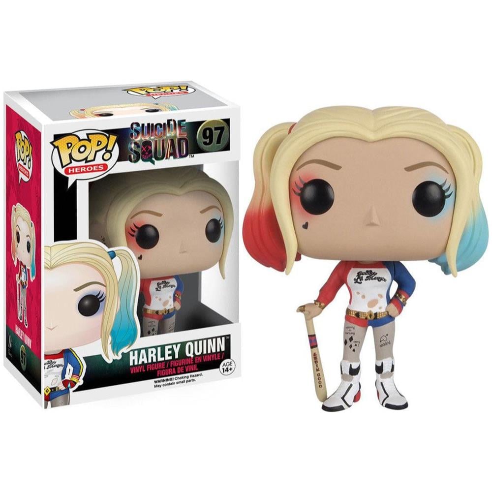 Suicide Squad Pop! Heroes Vinyl Figure Harley Quinn 9 Cm - Foto 1