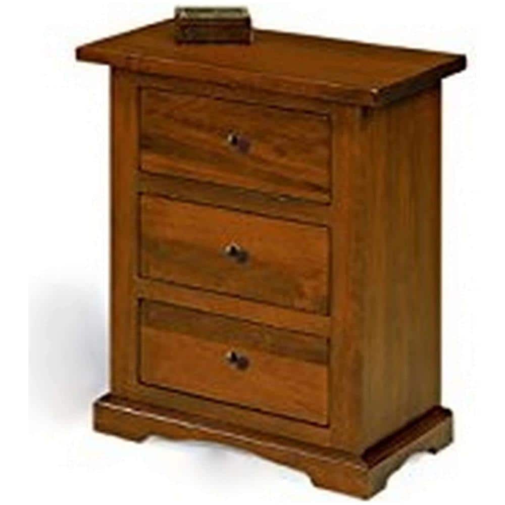 James - Comodino In Legno Massello - Foto 2